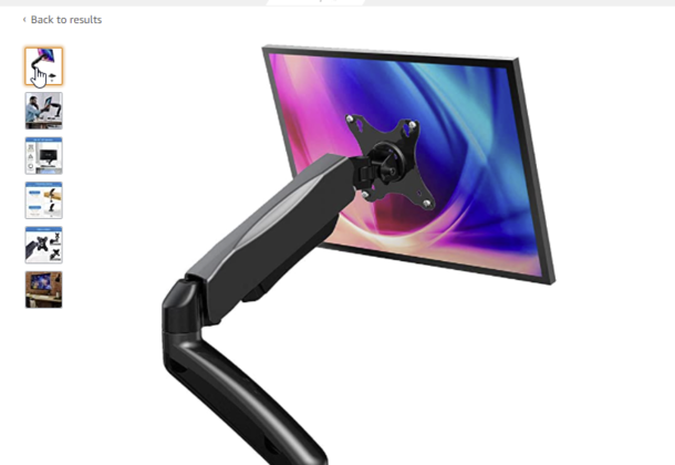 This monitor arm really makes a difference in productivity