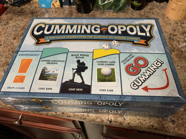 This Monopoly might just be a little quicker to finish At a Walmart in Cumming Ga