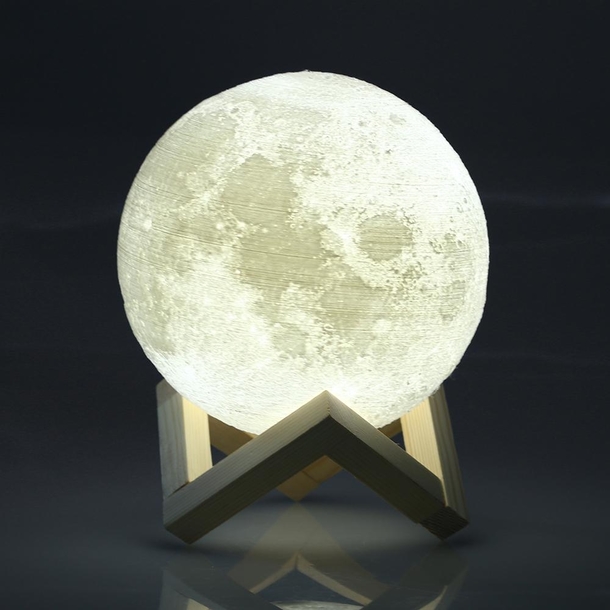 This moon lamp will need some time to consider your proposal