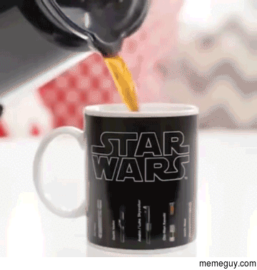 This mug has a lot of force within