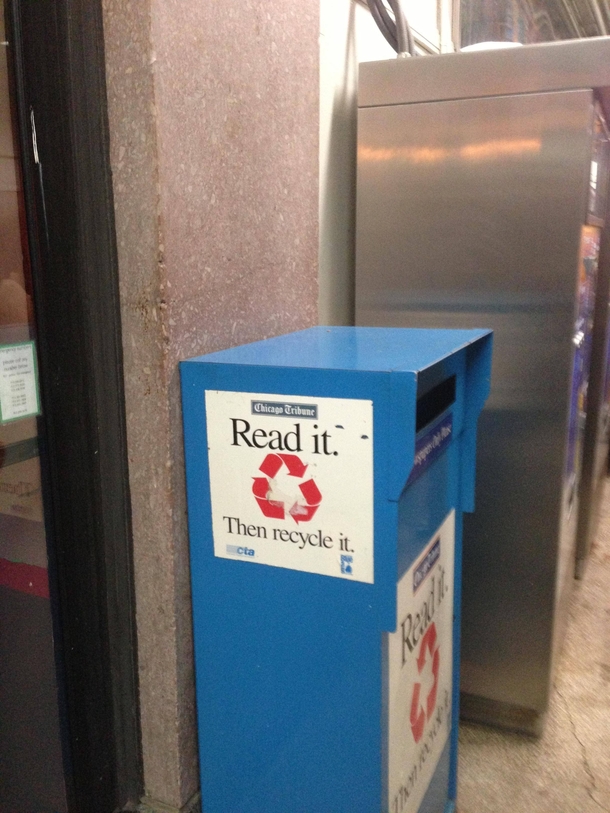 This newspaper stand knows exactly how reddit works