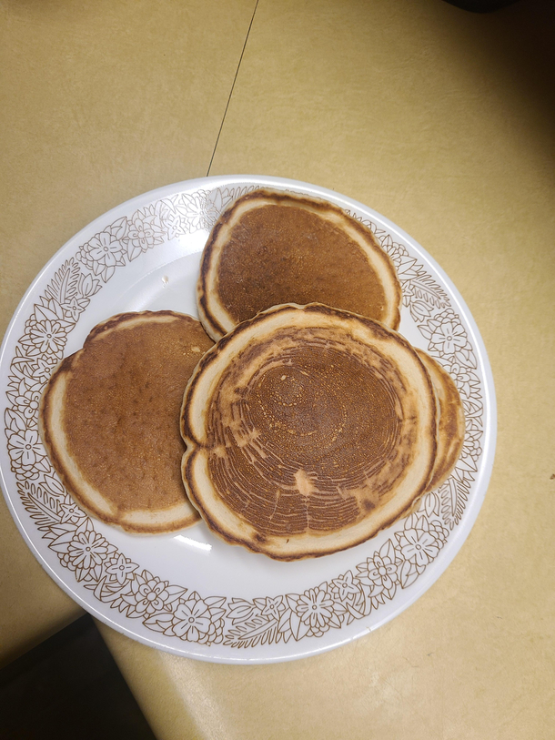This pancake that looks like a log
