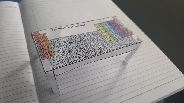 This Periodic Table I found under my desk