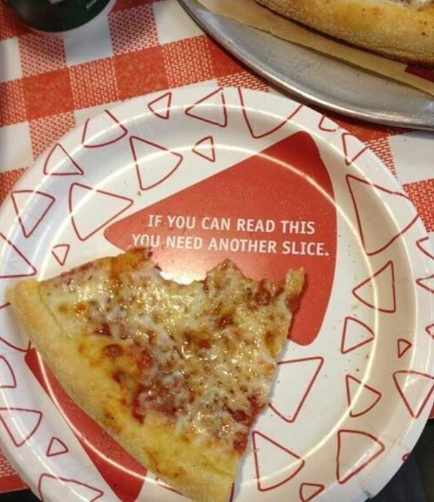 This plate is the only thing that is allowed to tell me what to do