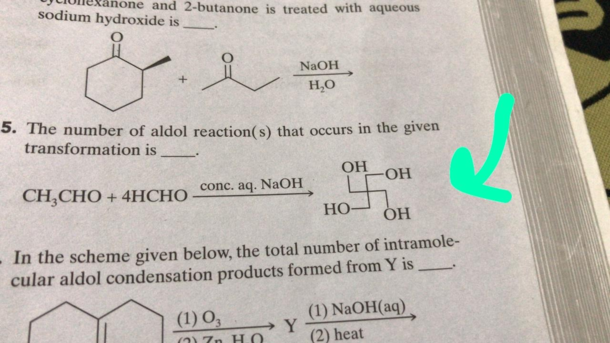 This question that my chemistry teacher sent me