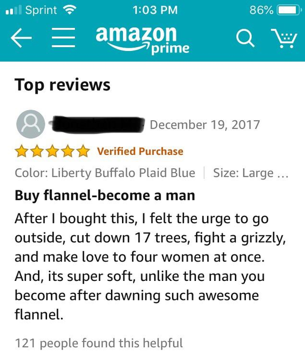This review of Flannel