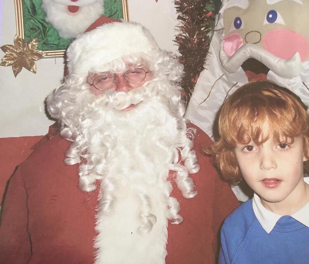 This Santa look so wrecked OC