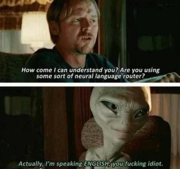 This scene in the movie paul