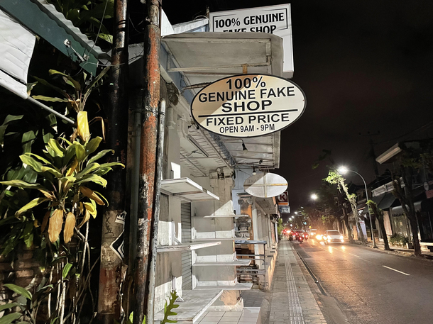 This shop I found in Bali Indonesia
