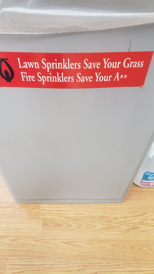 This sign at a job i just started