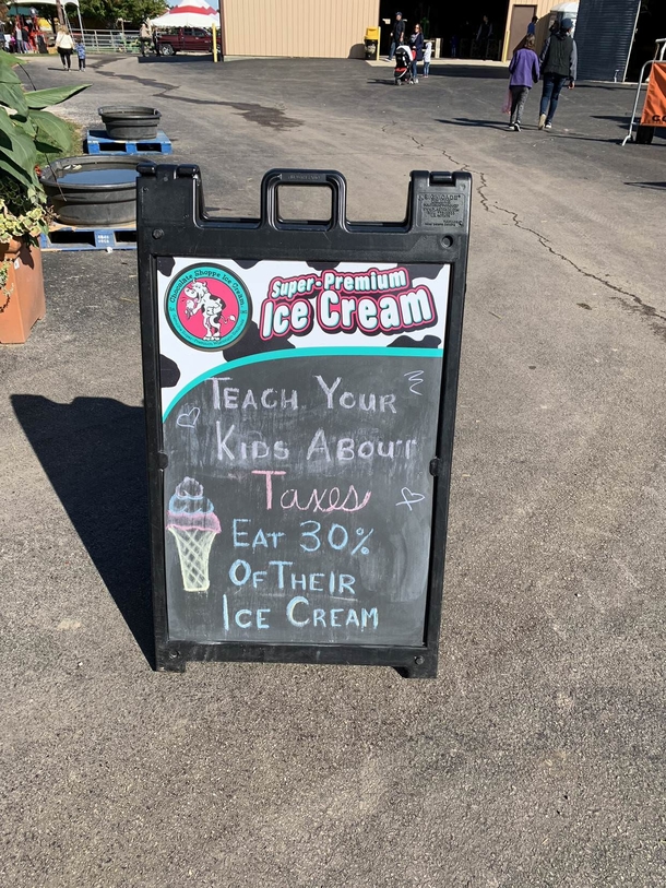 This sign at our local pumpkin festival 