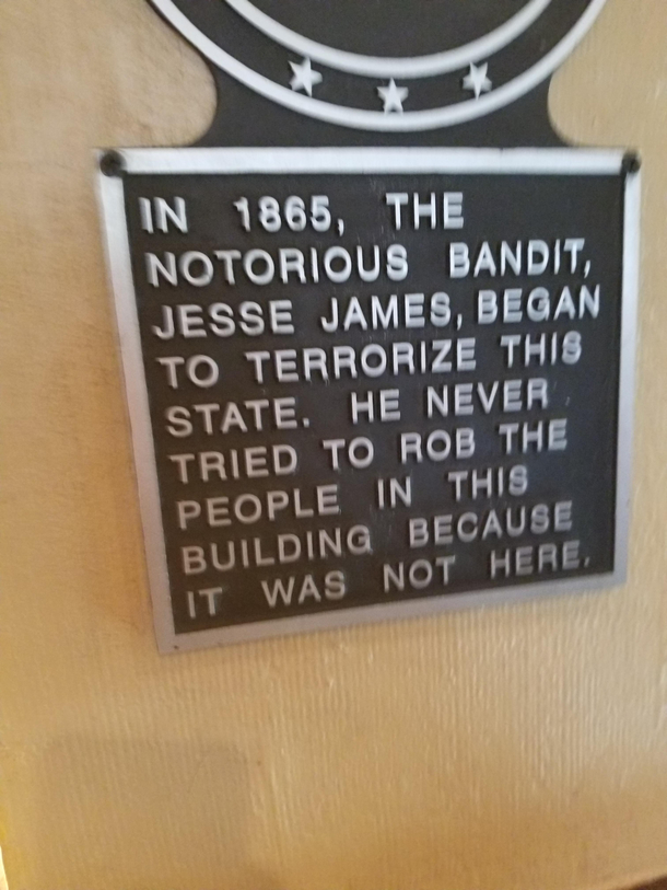 This sign I found at a godfathers pizza restaurant