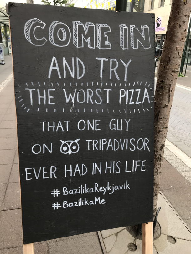 This sign i walked by today