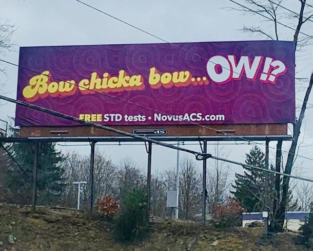 This sign in Hamilton Township PA