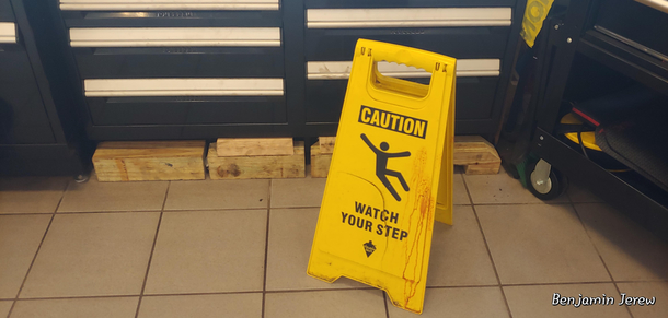 This sign looks a whole lot more serious than it needs to be