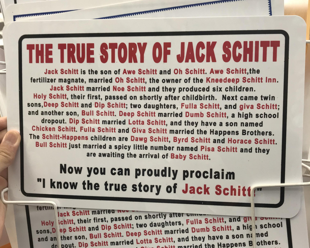 This sign made me lose my schitt