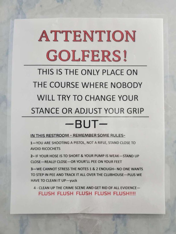 This sign my friend saw