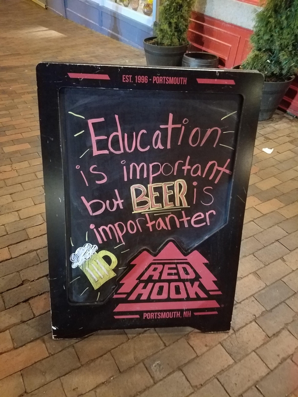 This sign speaks truths