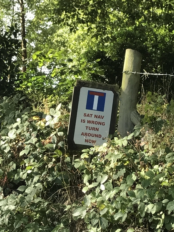 This sign wasnt lying
