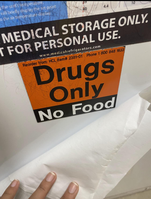 This signs font at my work reminds me of something