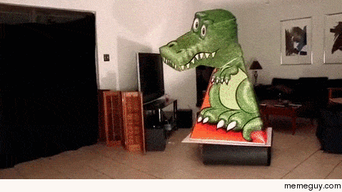 This T-Rex is a head-turner AND a mind-bender