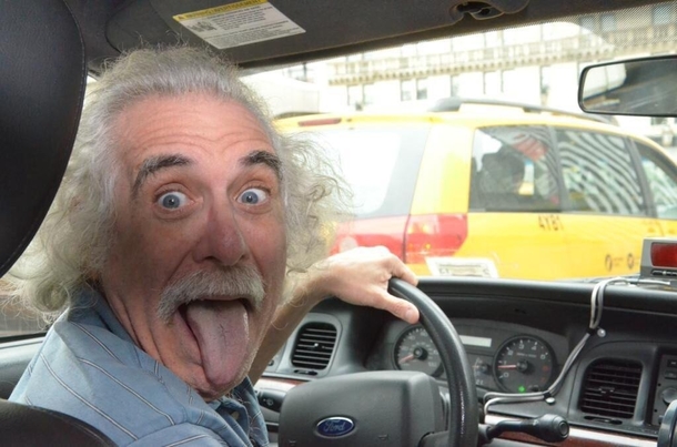 This taxi driver looks kinda familiar