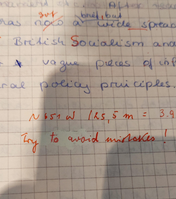 This teacher giving out advice