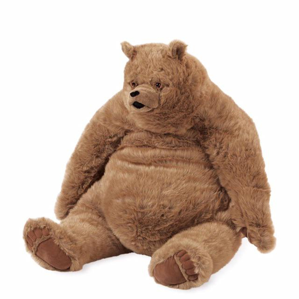 This teddy bear has seen some shit