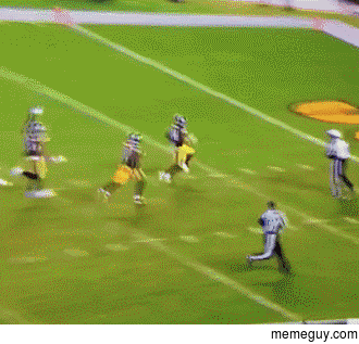 This touchdown celebration was nuts