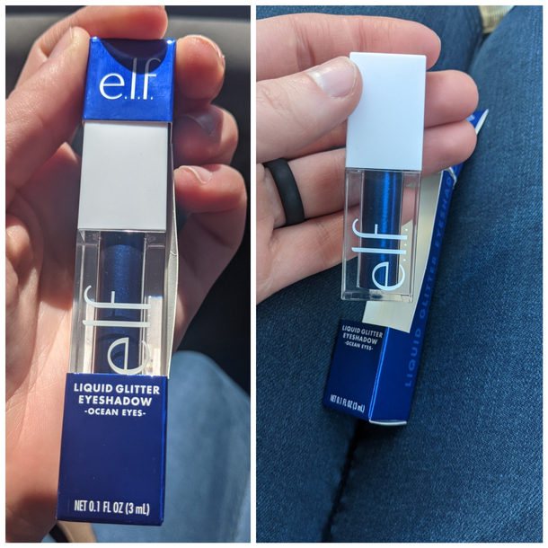 This tube of eyeshadow