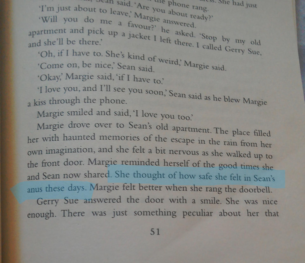 This typo in the true crime book Im reading is hilariously unfortunate