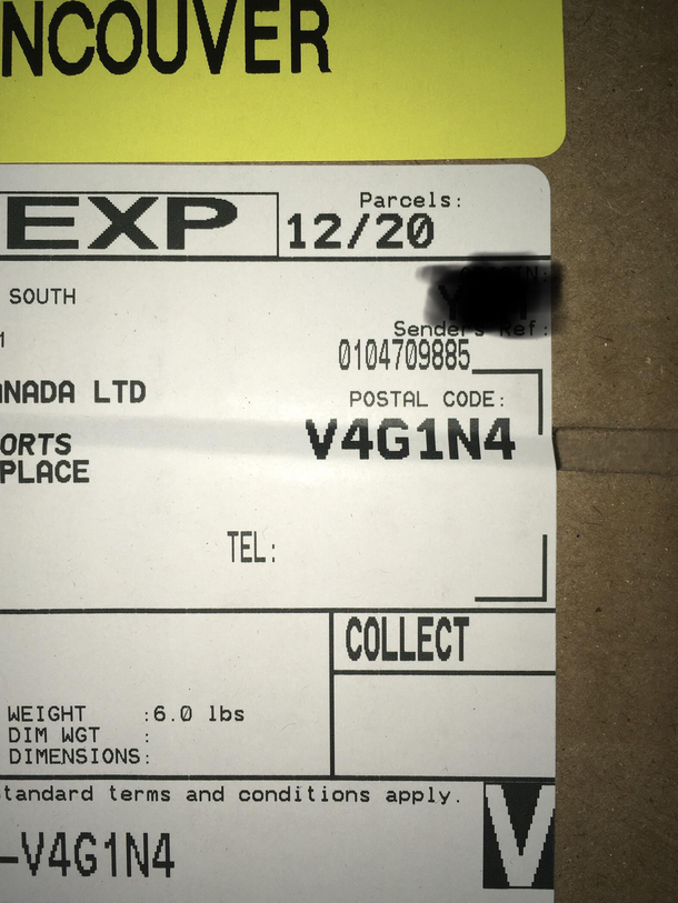 This unfortunate Canadian postal code