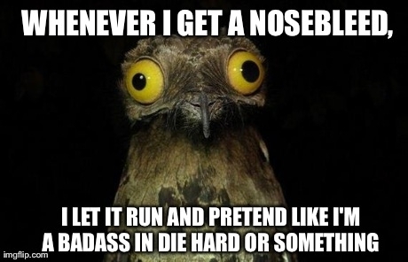 This usually happens at  or  am I just stare into the mirror