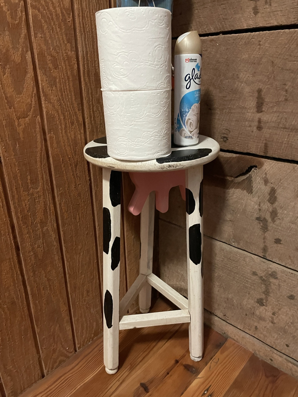 This utterly ridiculous stool