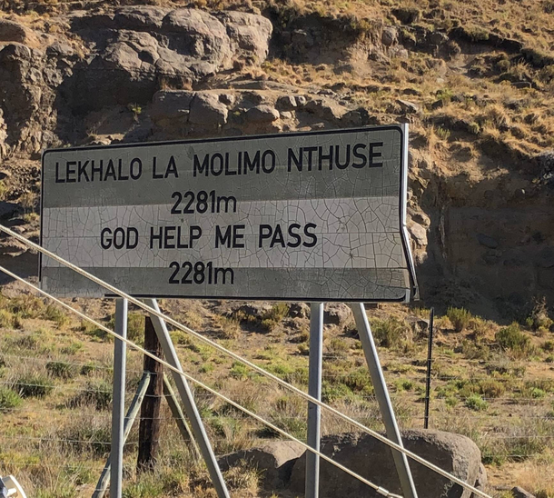 This very descriptive mountain pass name