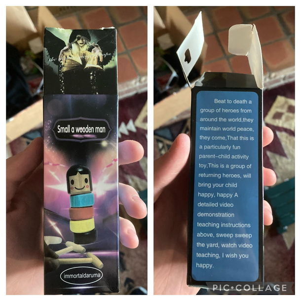This was in my sisters stocking