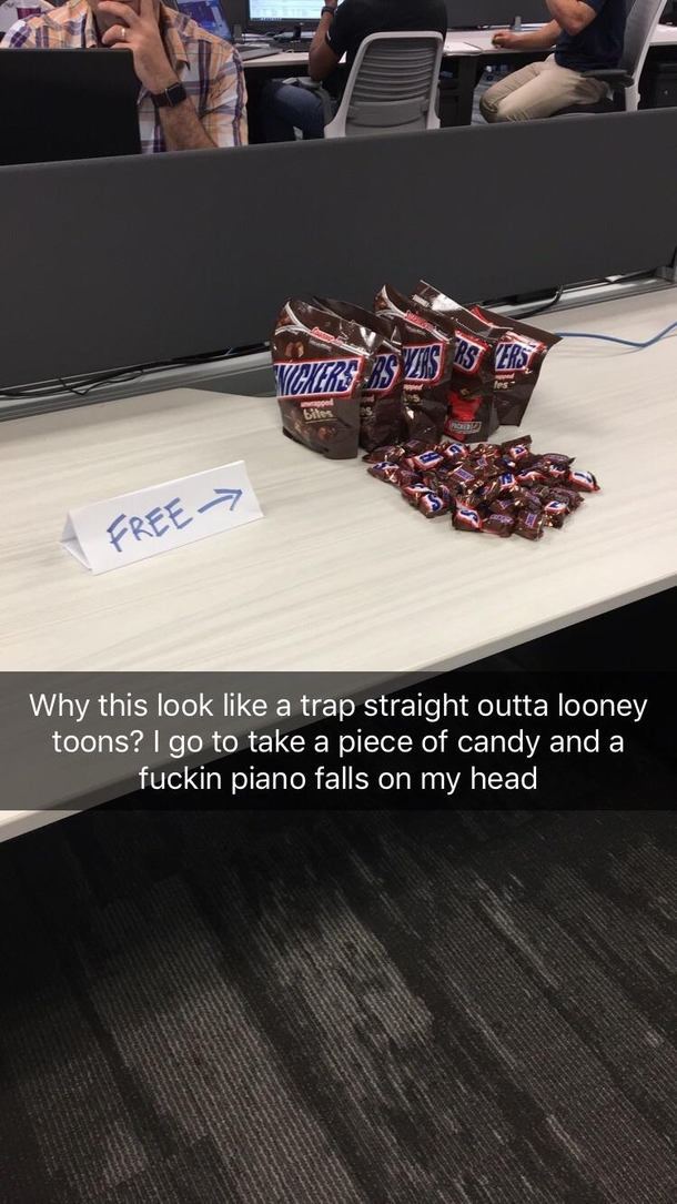 This was in the office today