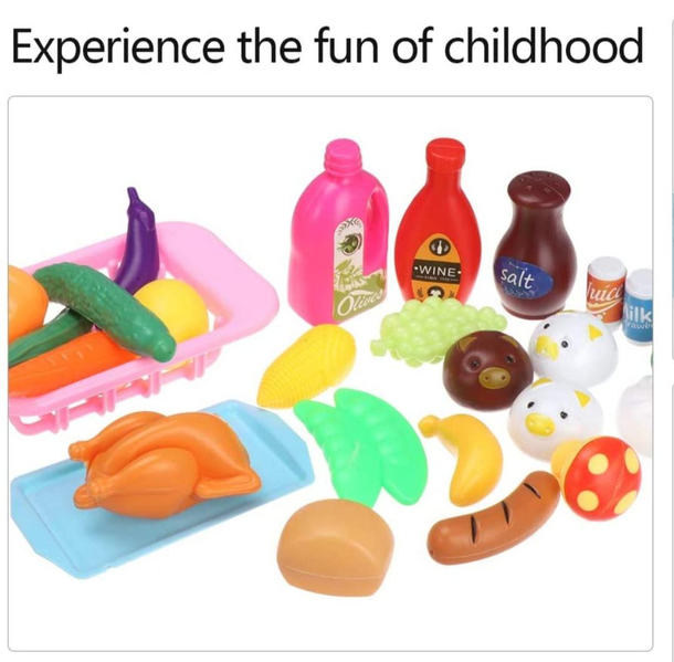 This was one of the pictures of the kitchen set I just bought my daughter 