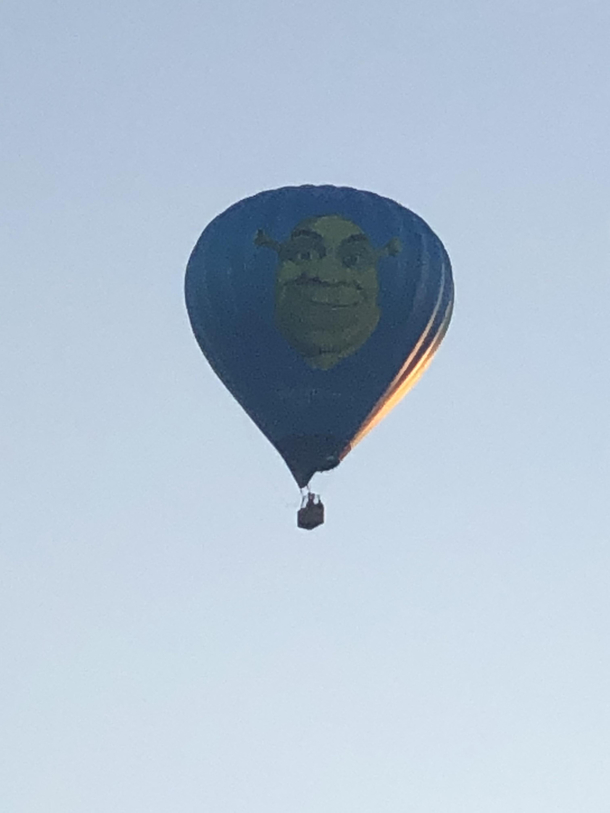 This was over my apartment today