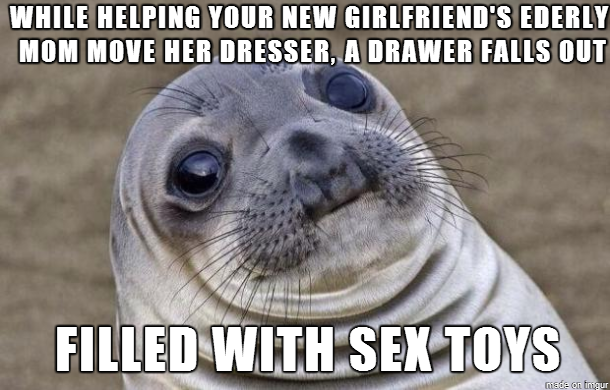 This was the first time I ever met her