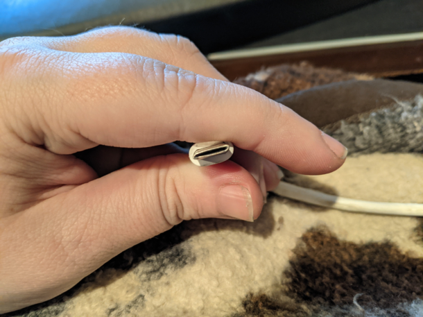 This was USB C Now its USB C