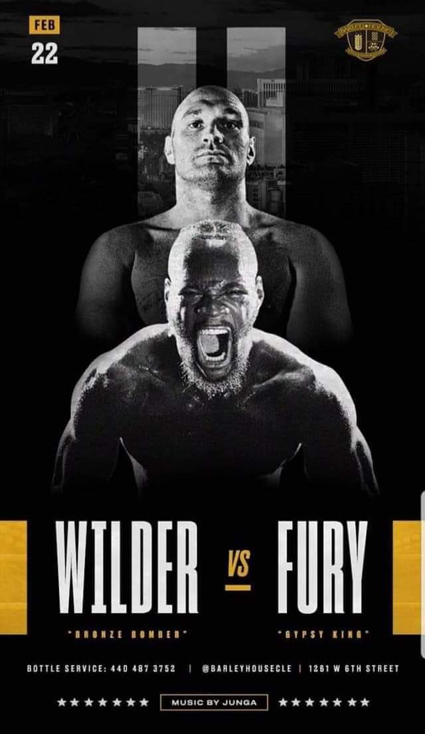 This Wilder vs Fury promo poster there was a little bit of oversight on this one