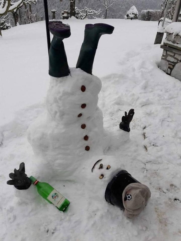 This winter make me  how