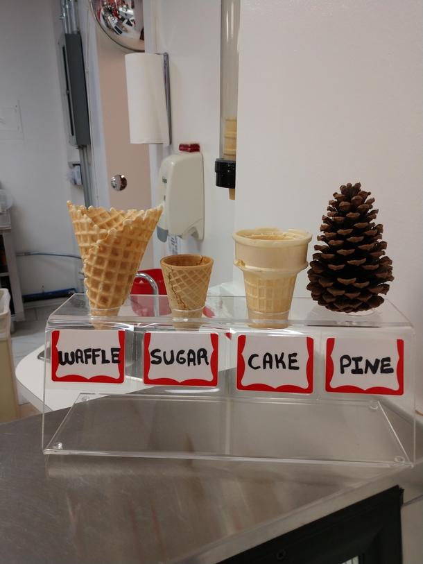 This witty ice cream shop