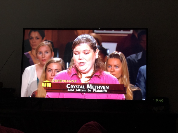This Womans Name who appeared on Judge Judy