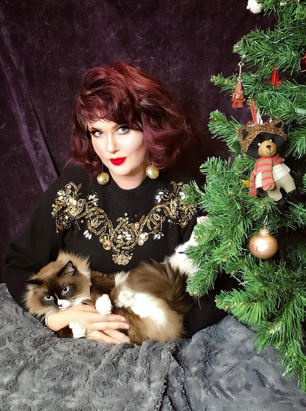 This year I took s glamour photos for my Christmas cards