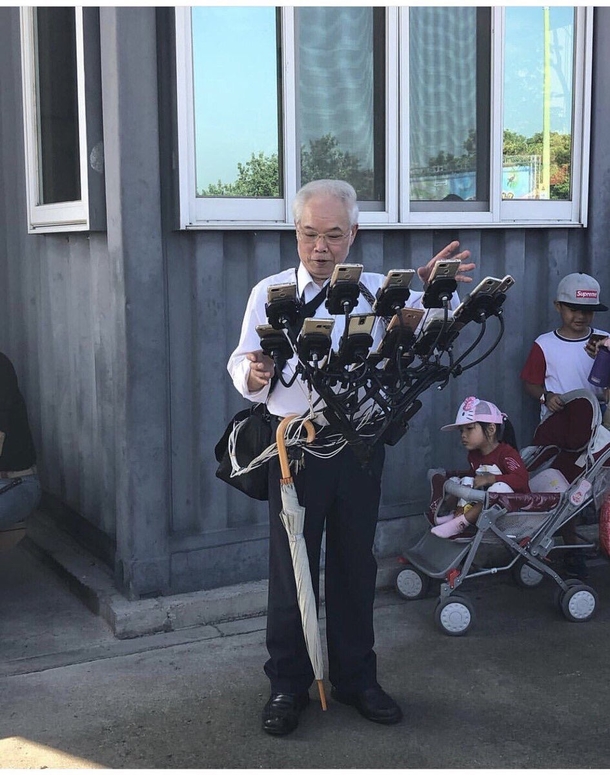 This  year old grandpa dedicated to playing Pokmon Go
