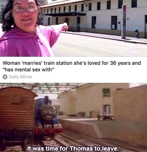 Thomas had to leave