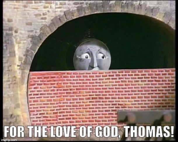Thomas the Tank Engine as written by Edgar Allen Poe