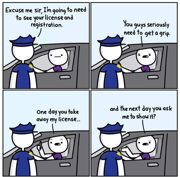 Those cops man